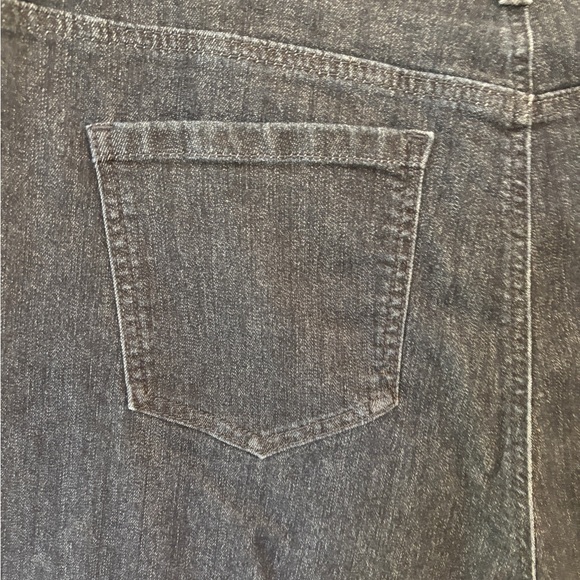 Gloria Vanderbilt Amanda Dark Blue Straight Leg Jeans Women’s Size 16 Tall Long - Picture 3 of 6